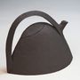 Carafes - EMA Teapot Black Stoneware - ANNE KRIEG, CERAMISTE