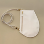 Bags and totes - Zip Maxi Cut white leather and gold hardware - MLS-MARIELAURENCESTEVIGNY