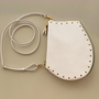 Bags and totes - Zip Maxi white leather with gold studs - MLS-MARIELAURENCESTEVIGNY
