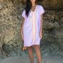 Apparel - Bali short kaftan / beach cover-up dress - MON ANGE LOUISE