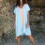 Apparel - Bali short kaftan / beach cover-up dress - MON ANGE LOUISE