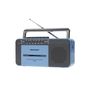 Speakers and radios - Crosley Cassette Player Blue & Grey with Bluetooth and AM/ FM Radio - CROSLEY RADIO