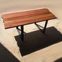 Other tables - Table Large model U-shaped durable wood base - LIVING MEDITERANEO