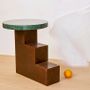 Coffee tables - Auxiliary table ESCALIER 1- 2- 3 iron - VAN DEN HEEDE-FURNITURE-ART-DESIGN