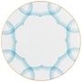 Formal plates -  Aura - Coupe plate flat azure 24 - RAYNAUD