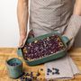 Food processor - Baking Dish INDUSTRIAL Emerald & Lavender - TRANQUILLO