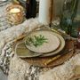 Couverts & ustensiles de cuisine - Assiette en porcelaine à motifs palmiers Hazeran 20 cm - VITELLI DESIGN STUDIO