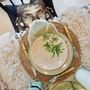 Couverts & ustensiles de cuisine - Assiette en porcelaine à motifs palmiers Hazeran 20 cm - VITELLI DESIGN STUDIO