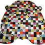 Bespoke carpets - Peau de vache patchwork multicolore  - TERGUS