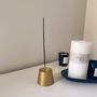 Objets de décoration - Support de bâton d'encens au design minimaliste avec capteur de cendres - OUTSPIRATIONS