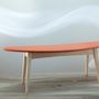 Benches for hospitalities & contracts - wooden bench, upholstered bench design SURF - VAN DEN HEEDE-FURNITURE-ART-DESIGN