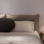 Bed linens - Duvet Cover linen/cotton Stone-Castell - MIKMAX BARCELONA