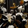 Hanging lights - Bespoke   handmade glass chandelier Autumn Leaves - BARANSKA DESIGN