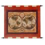 Other wall decoration - Leather Tapestry World Map - MERYAN