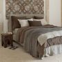 Bed linens - Headboard structure and linen Canvas - LISSOY
