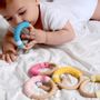 Gifts - Crochet organic teething ring  - APUNT BARCELONA