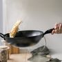 Frying pans - Companion Carbon Steel WoK (32cm) - JIA