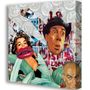 Fabric cushions - “POUM” Limited Edition Collage - L'ATELIER D'ANGES HEUREUX