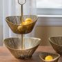 Decorative objects - Gold Rhythm Wire baskets - BE HOME