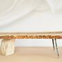 Tables basses - table  rustique  style japonais,  - VAN DEN HEEDE-FURNITURE-ART-DESIGN