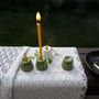 Decorative objects - Porcelain Canele Candle Holder - OVO THINGS