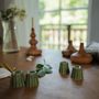 Decorative objects - Porcelain Canele Candle Holder - OVO THINGS