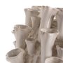 Ceramic - White Trumpet Ceramic Vases - ASIATIDES