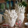 Ceramic - White Trumpet Ceramic Vases - ASIATIDES