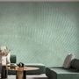 Other wall decoration - Green fan horizontal plissé | Handcrafted Wallpaper - AFFRESCHI & AFFRESCHI