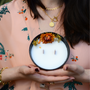 Decorative objects - Jewel Candle Vanilla Tiare Flower - BOUGIE BIJOU