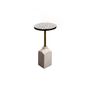 Other tables - Marble foot round side table - ASIATIDES