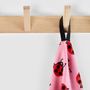 Children's bathtime - Ladybug Towel - BIBU