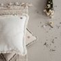 Comforters and pillows - LINEN WAFFLE CUSHION COVER OLGA  50 x 50 cm - XERALIVING