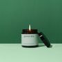 Candles - minimal scented candle 100% vegetable wax green tea - MIA COLONIA
