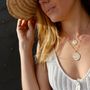 Jewelry - Foliage Medal Necklace - YLUME