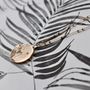 Jewelry - Foliage Medal Necklace - YLUME