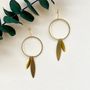 Jewelry - Brass earrings.  - NAO JEWELS