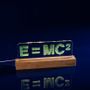 Design objects - DESIGN LAMP “E = MC2" - PIXMATIK