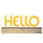 Objets design - LAMPE D'AMBIANCE DESIGN "HELLO" - PIXMATIK