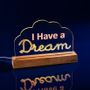 Design objects - DESIGN LAMP “I HAVE A DREAM” - PIXMATIK