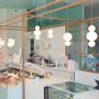 Ceiling lights - Bonbon Single Module Large White Glass - ATOLYE STORE