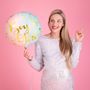 Objets de décoration - Ballon en aluminium Garçon ou Fille, 35 cm, mélange - PARTYDECO