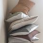 Fabric cushions - Voltaire Tourbe - Cushion case - ALEXANDRE TURPAULT