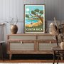 Affiches - AFFICHE VOYAGE VINTAGE COSTA RICA | POSTER ILLUSTRATION COSTA RICA AMERIQUE DU SUD - OLAHOOP TRAVEL POSTERS
