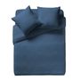 Linge de lit - Tendresse Bleu de Chine - Parure de lit en double gaze de coton - ESSIX