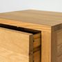 Tables de nuit - Table de chevet TOMMY 1 tiroir en bois massif - WOODEK