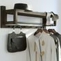 Wardrobe - Wall mounted coat rack BO - WOODEK