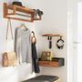 Wardrobe - Wall mounted coat rack BO - WOODEK