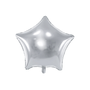 Decorative objects - Foil balloon Star, 70cm, silver - PARTYDECO