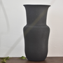 Vases - Grand vase de lave noire - VALVANUZ CERAMICS